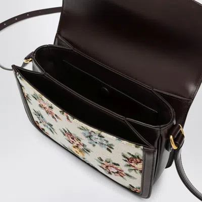 Valentino Borsa A Tracolla 9to5 In Jacquard Ricamato  Donna In White