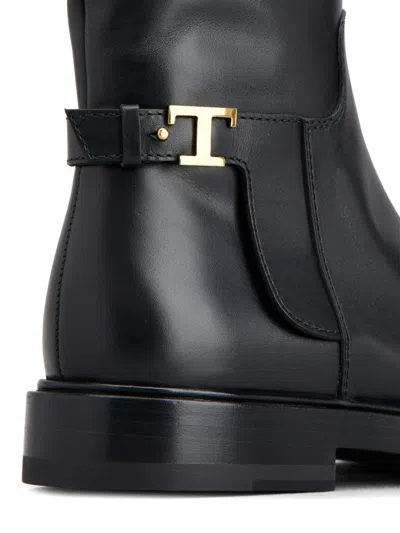 Tod's T Timeless Leather Ankle Boots