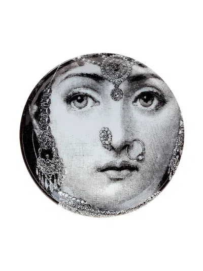 Fornasetti Wall Plate Tema E Variazioni N.228 In B/w