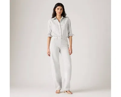 Levi's Levi S Denim Baggy Dad Barrel Jeans In Neutral