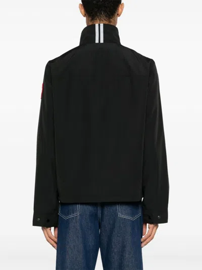 Canada Goose Hybridge Knit Down Jacket In Black