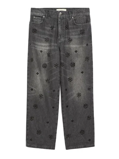 Maxmara Weekend Weekend Maxmara Manetta Denim Trousers Black