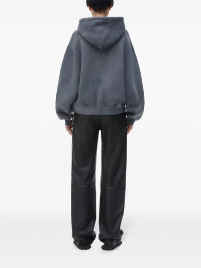 Alexander Wang T Alexander Wang Essential Hoodie Washed Asphalt