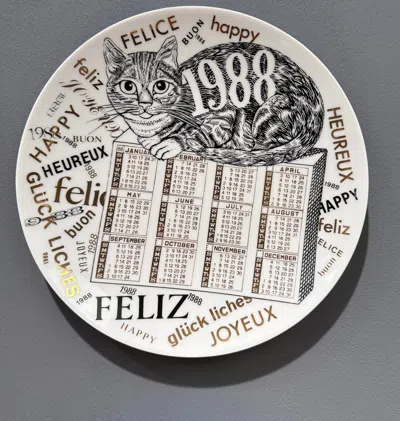 Fornasetti Calendar Plate
