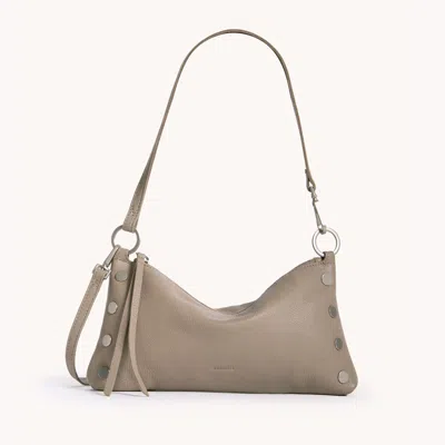 Hammitt Kyle Pewter Pebble Brushed Silver Sml