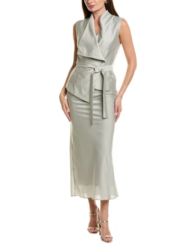 Bgl 2pc Vest & Pant Set In Gray