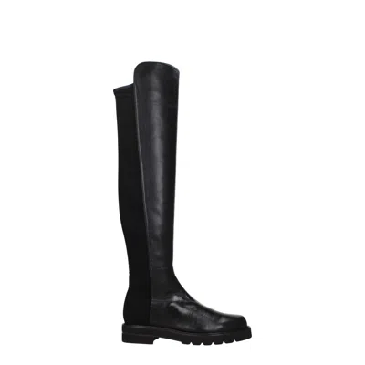 Stuart Weitzman City Boot The Sw Outlet In Black
