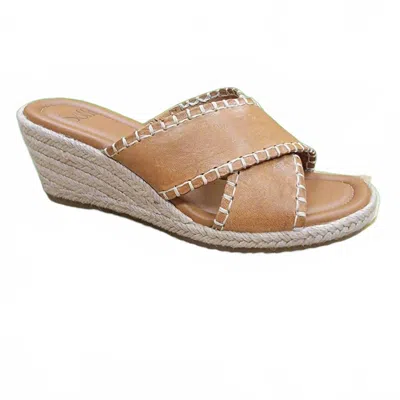 Söfft Indie Espadrille Platform Wedge Slide Sandal In Multi