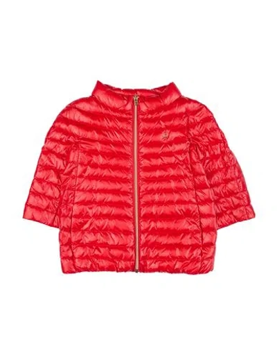 Herno Toddler Girl Puffer Red Size 6 Polyamide In Red