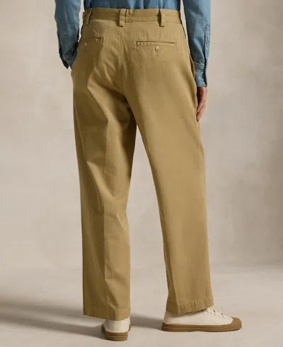 Polo Ralph Lauren Ralph Lauren Cotton Chino Straight-leg Pant In Brown