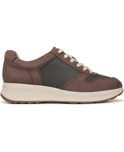 Lifestride Women's Revival Platform Lace Up Sneakers In Brown