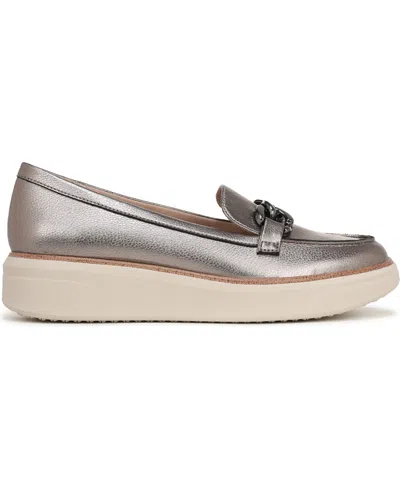 Lifestride Women's Chelsea-bit Round Toe Platform Loafers In Gold
