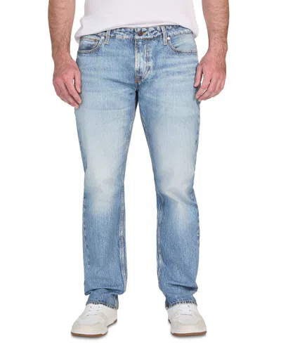 Guess Unisex Angels Digitally Printed Jeans In Blue