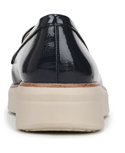 Lifestride Women's Chelsea Round Toe Platform Penny Loafers In Black