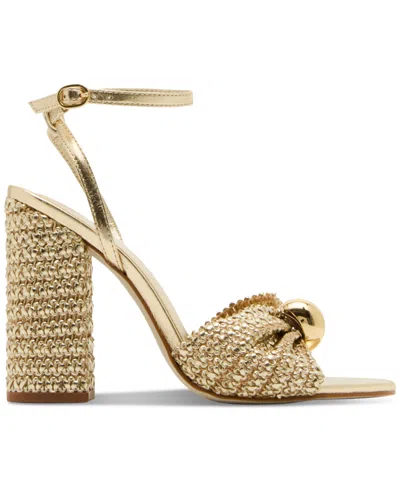 Steve Madden Women's Cheyla Embellished Sandals In Gold
