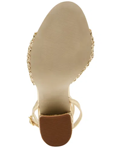 Steve Madden Women's Cheyla Embellished Sandals In Gold