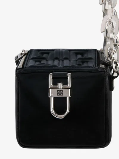 Givenchy Cube Clutch In Black