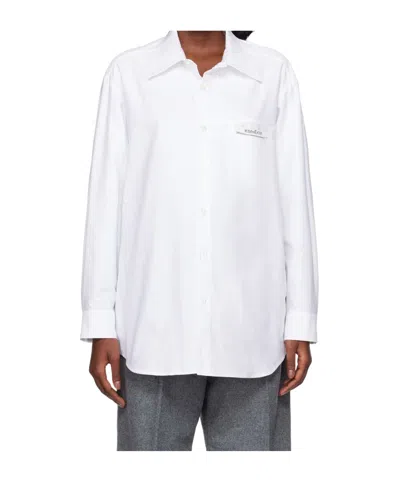 Kimhēkim White Label Shirt In White