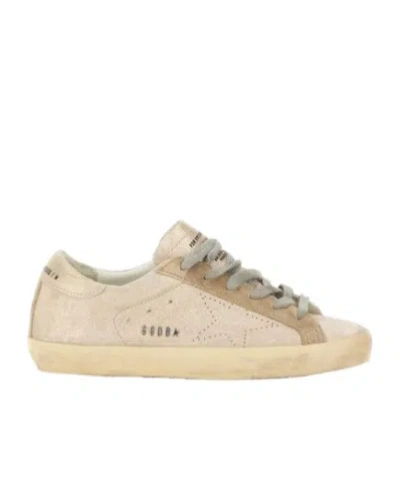 Golden Goose Sneaker Super Star Platinum/beige In Neutral
