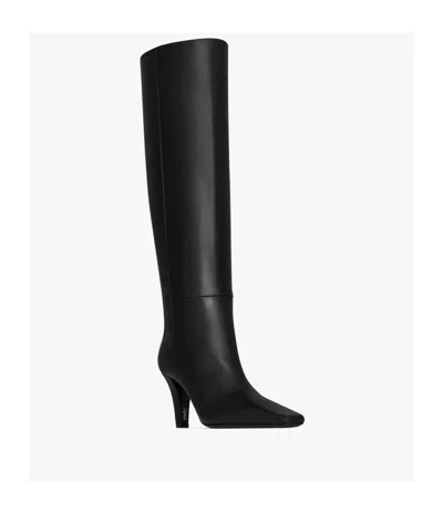 Saint Laurent Jill Boots In Black