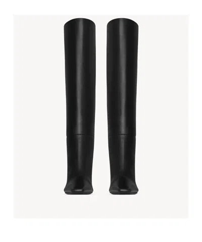 Saint Laurent Jill Boots In Black