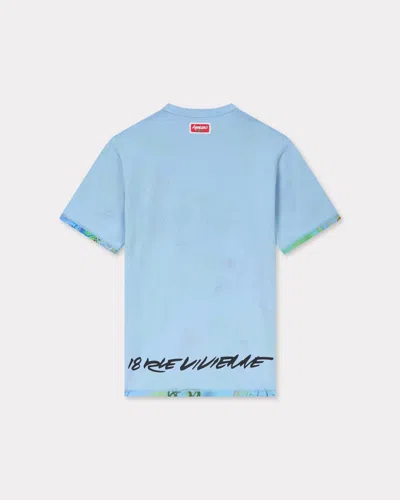 Kenzo Futura Reversible Classic T-shirt Clothing In Blue