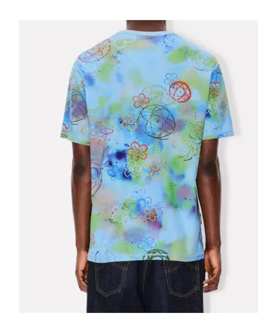 Kenzo Futura Reversible Classic T-shirt Clothing In Blue