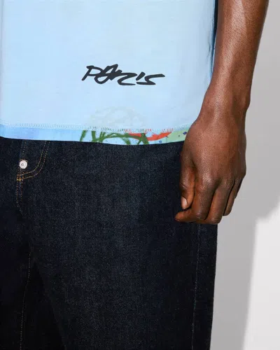 Kenzo Futura Reversible Classic T-shirt Clothing In Blue