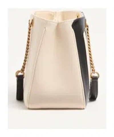 Valentino Butter White Viva Superstar Small Shopping Bag In Nude