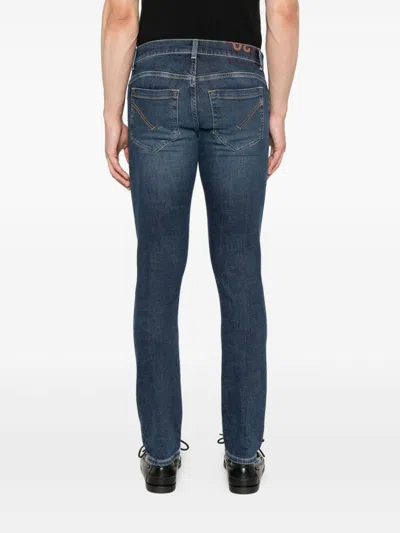 Dondup Skinny Jeans In Blue Denim In Blue