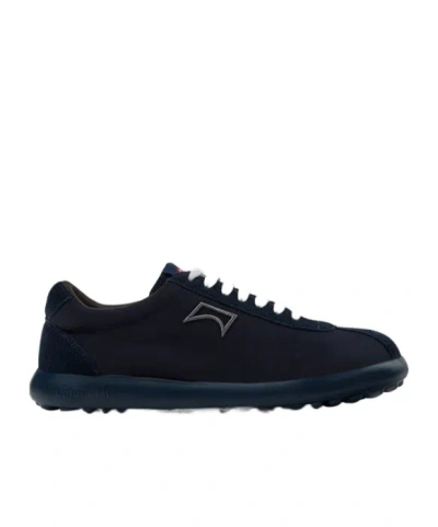 Camper Runner Lace-up Leather Sneakers In Black