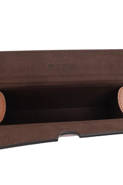 Etro Borsa A Spalla Arnica In Tessuto Stampato  Donna In Multi