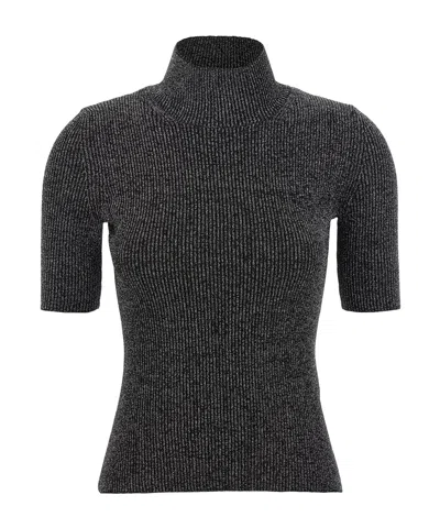 Missoni Rollkragen Mit Lamé-fäden In Black