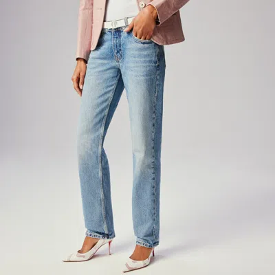 Christian Louboutin Miss Z Printed Cotton Red Sole Pumps In Neutral