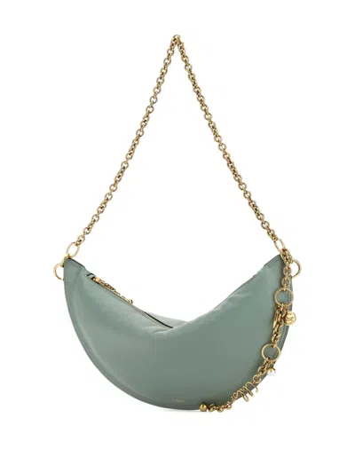 Chloé Chlo Sea Green Nappa Leather Chloe Icons Shoulder Bag In Green