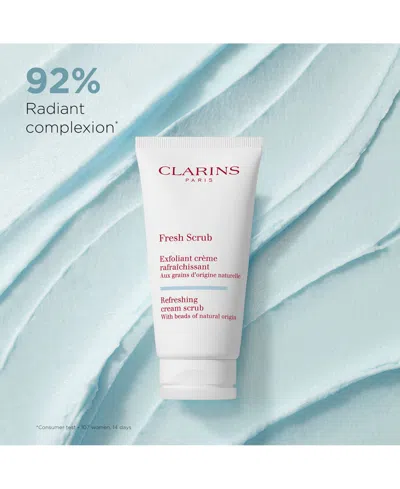 Clarins Fresh Scrub 50ml In Transparent