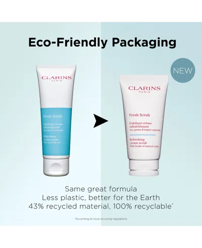 Clarins Fresh Scrub 50ml In Transparent