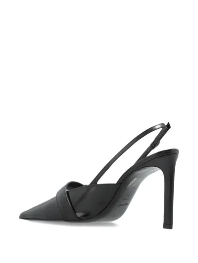 Coperni 110mm Slingback Pointed-toe Pumps In Black