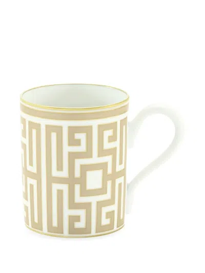 Ginori 1735 Labirinto By Gio Ponti Impero Mug In Brown
