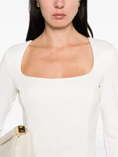 方领迷你连衣裙