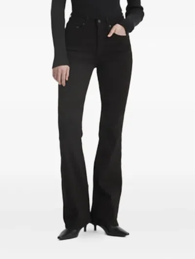 Levi's Women's 726 High Rise Slim Fit Flare Jeans In Black