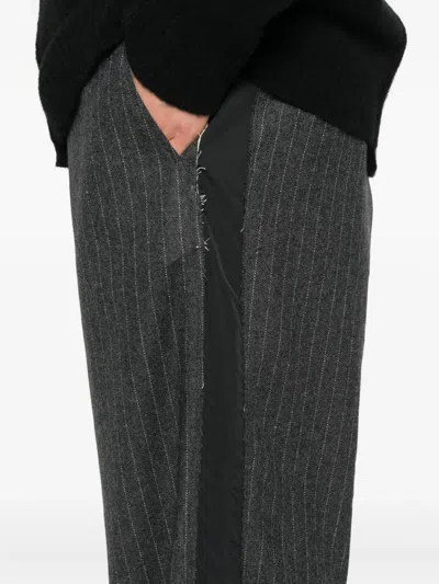 Isabel Benenato Pants Gray In Gray
