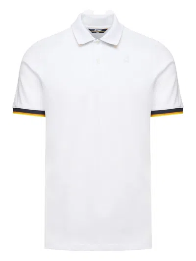 K-way Vincent Polo Shirt In White