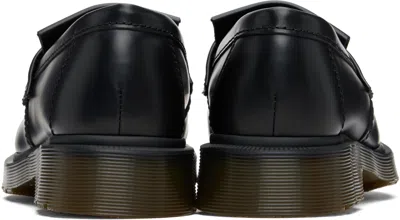 Dr. Martens Black Adrian Smooth Leather Tassel Loafers