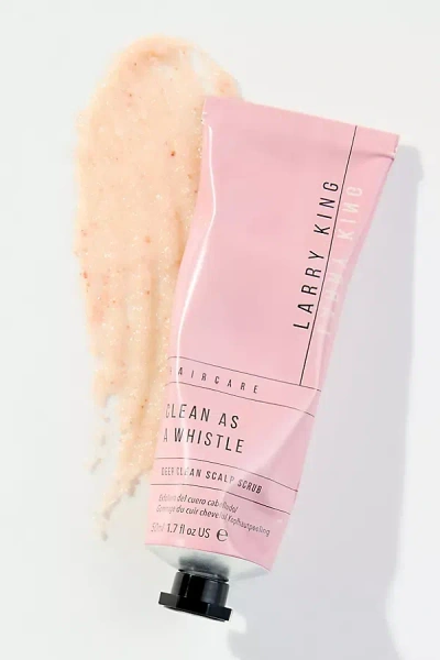 Larry King Hair Larry King Clean As A Whistle Deep Clean Scalp Scrub In Pink
