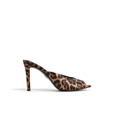 Aldo Anniebrilden In Brown Multi In Animal Print