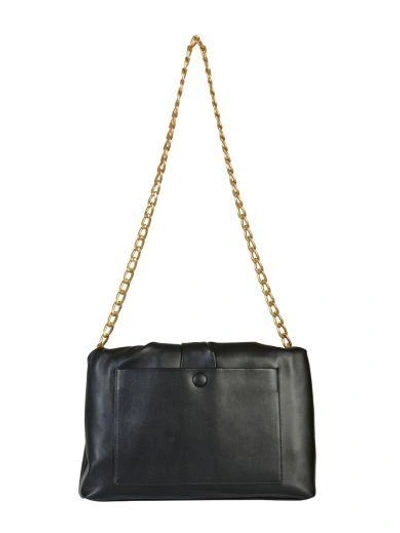 Shop Stella Mccartney Nina Bag With Chain Strap In Black