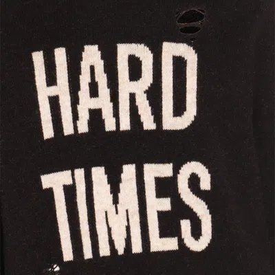 Moschino Couture Shetland Wool Pullover In Brown