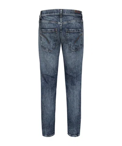 Dondup Relaxed Fit Jeans In Blue