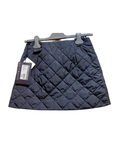 Prada Lightweight Re-nylon Miniskirt In Blue